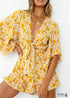 Boho Romper Mini Summer Dress Teagan
